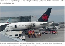 【海外発！Breaking News】機内にはまだ乗客が　モントリオール空港の火災でエア・カナダ機損傷（カナダ）＜動画あり＞