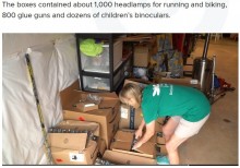 【海外発！Breaking News】Amazonから届いた100箱以上の荷物　家主は「注文していない」と困惑（米）＜動画あり＞