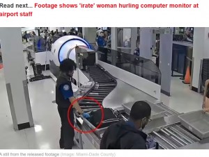 【海外発！Breaking News】空港の所持品検査官の盗みの瞬間　映像公開で「衝撃的」「またか！」の声（米）＜動画あり＞