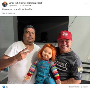 【海外発！Breaking News】『チャイルド・プレイ』のチャッキー人形、脅迫容疑で本物の警察に逮捕される（メキシコ）＜動画あり＞