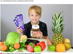 【海外発！Breaking News】チョコやポテチしか食べられなかった8歳少年　催眠療法で野菜や果物が食べられるように　『1-2-3アプローチ』とは？（英）＜動画あり＞