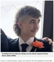 【海外発！Breaking News】「髪形が奇抜すぎる」と注意された男子中学生　ポジティブな方法でマレットヘアをばっさりカット（英）