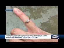 【海外発！Breaking News】誤って捨てられた結婚指輪、20トンのゴミの山から作業員が“神対応”で捜し出す（米）＜動画あり＞