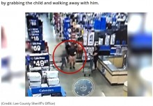 【海外発！Breaking News】スーパーで4歳児を誘拐未遂　男の犯行の瞬間を捉えた映像に震撼（米）＜動画あり＞