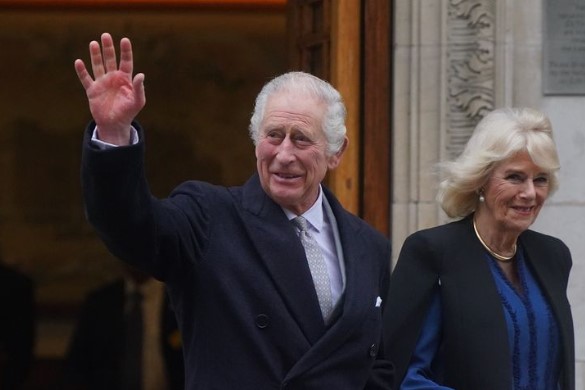 1月に前立腺肥大症の手術後、退院したチャールズ国王。その後、入院先でがんが発見されたことを公表した（『The Royal Family　Instagram「Thank you to all those who have sent their good wishes during The King’s hospital stay.」』より）