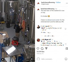 醸造所でタンクからビールが噴出　スタッフの顔面を直撃（米）＜動画あり＞