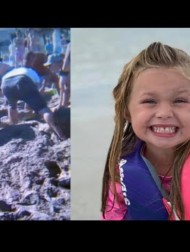 【海外発！Breaking News】ビーチで兄と穴を掘っていた7歳妹、生き埋めになり死亡　砂の重さで救出作業に15分超か（米）＜動画あり＞