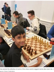 【海外発！Breaking News】チェスのグランドマスターに勝利した8歳少年、史上最年少記録を更新（スイス）