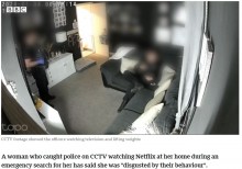 【海外発！Breaking News】行方不明の通報を受けて駆けつけた警察官、Netflixを勝手に視聴して寛ぐ姿に賛否の声（英）