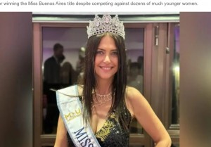 ミス・ユニバース・ブエノスアイレス代表に選ばれ、5月25日に開催されるアルゼンチン代表を決定する大会の出場資格を獲得したアレハンドラさん（『Oddity Central　「60-Year-Old Woman Qualifies for Miss Argentina Contest Thanks to Shockingly Youthful Looks」』より）