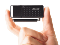 USBメモリー並みのサイズを実現したPC用ハイビジョン地上デジタルチューナー”ちょいテレ・フル”バッファロー