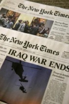 【海外仰天ニュース】騙された人続出！偽『NY TIMES』紙がイラク戦争終結を告げる。