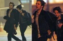 【イタすぎるセレブ達】『Twilight』の噂の二人、パリの空港でついに手つなぎ写真！