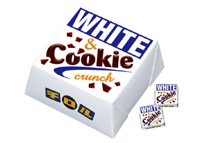 逆クッキーが登場するかも　ホワイトデーシーズン限定『ビッグチロル＜ホワイト＆クッキー＞』が新登場！